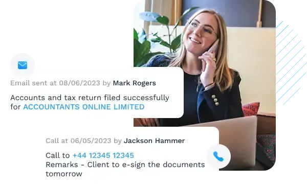 Embedded Correspondence | Acting Office - Accounting practice management software