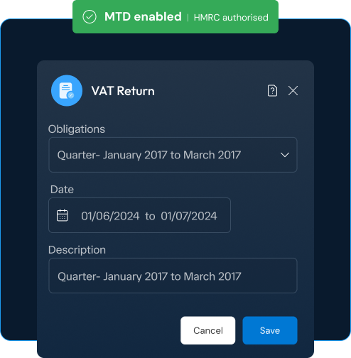 Auto-Fetch VAT Obligations | Acting Office